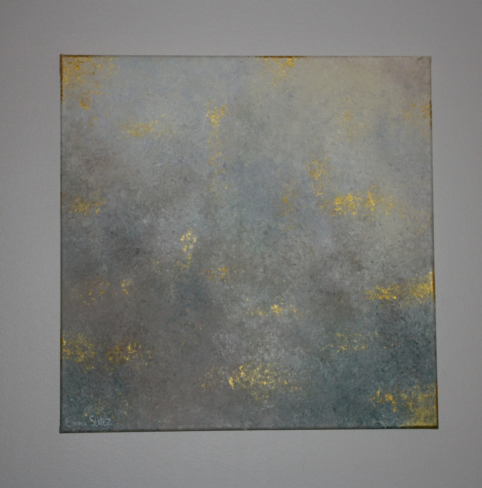 Akrylmålning Dimman av Emma Stoltz