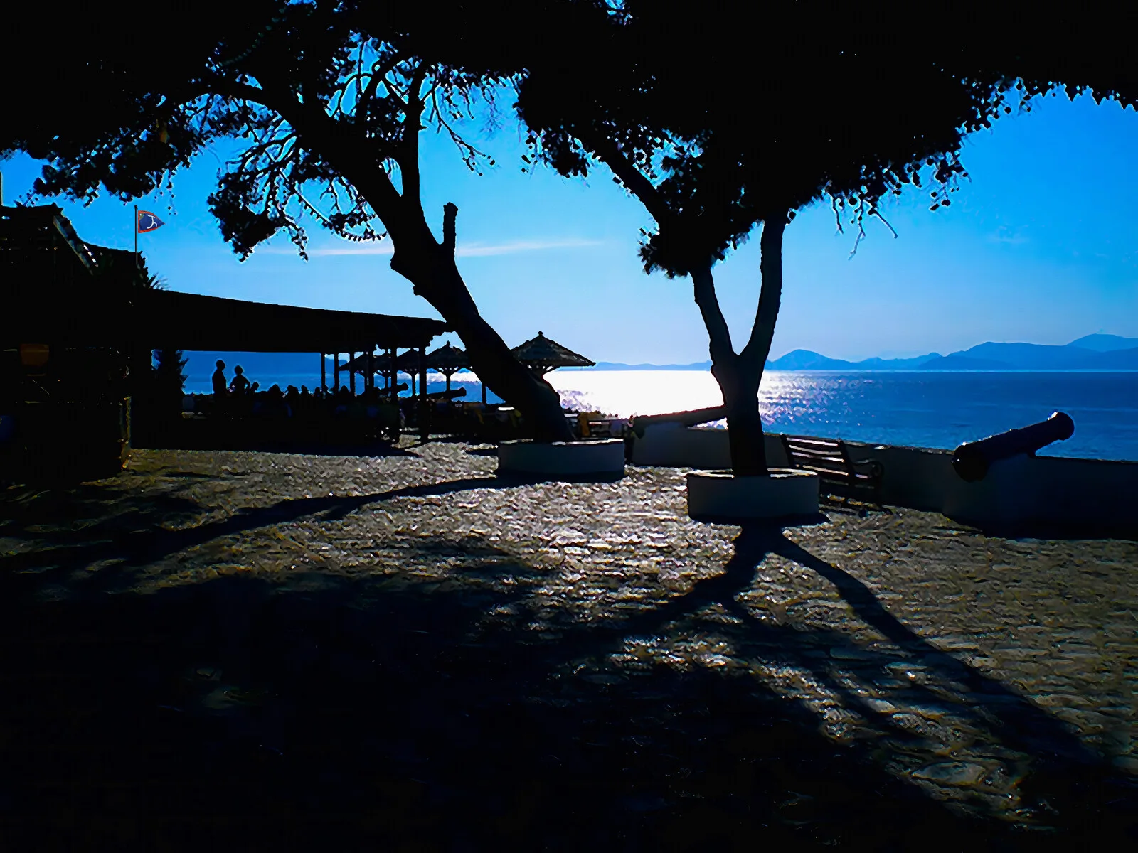 A Blue Day at Sunset av Jörgen Thornberg