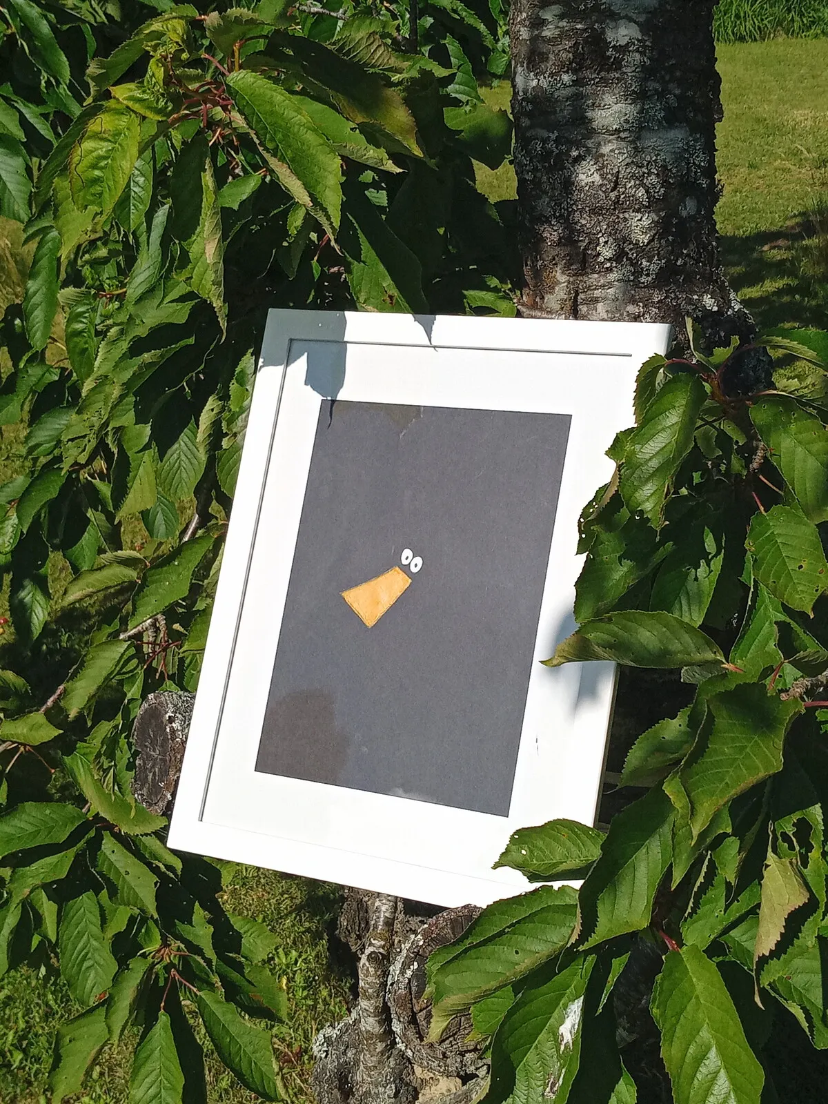 Akrylmålning Kalle Planka av Jonathan Gustafsson