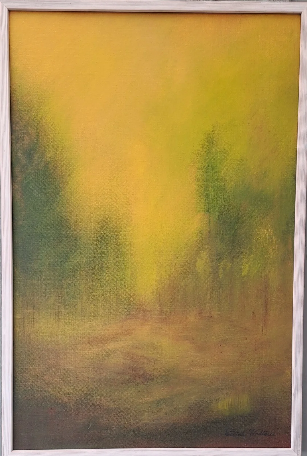 Akrylmålning Nr 23 av Edith Wetteus