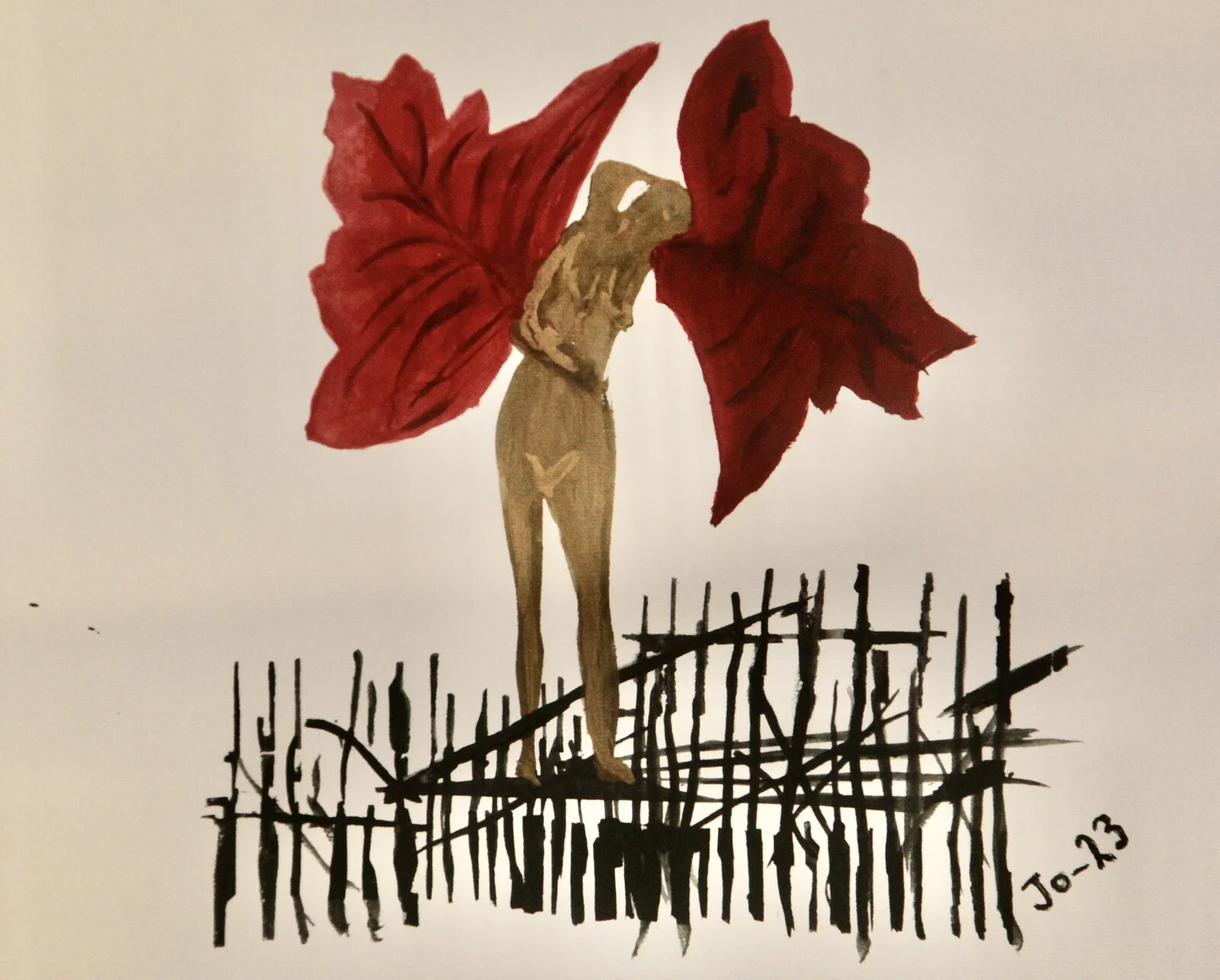 Akvarell Mitt Italienska liv av Jan Olof Fällman