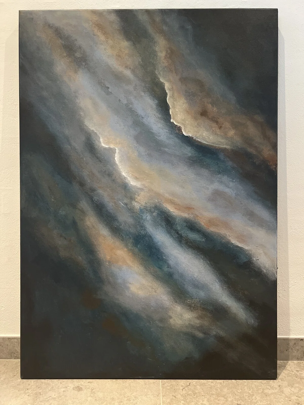 Akrylmålning Stormy clouds 4 av Josefine Sundman