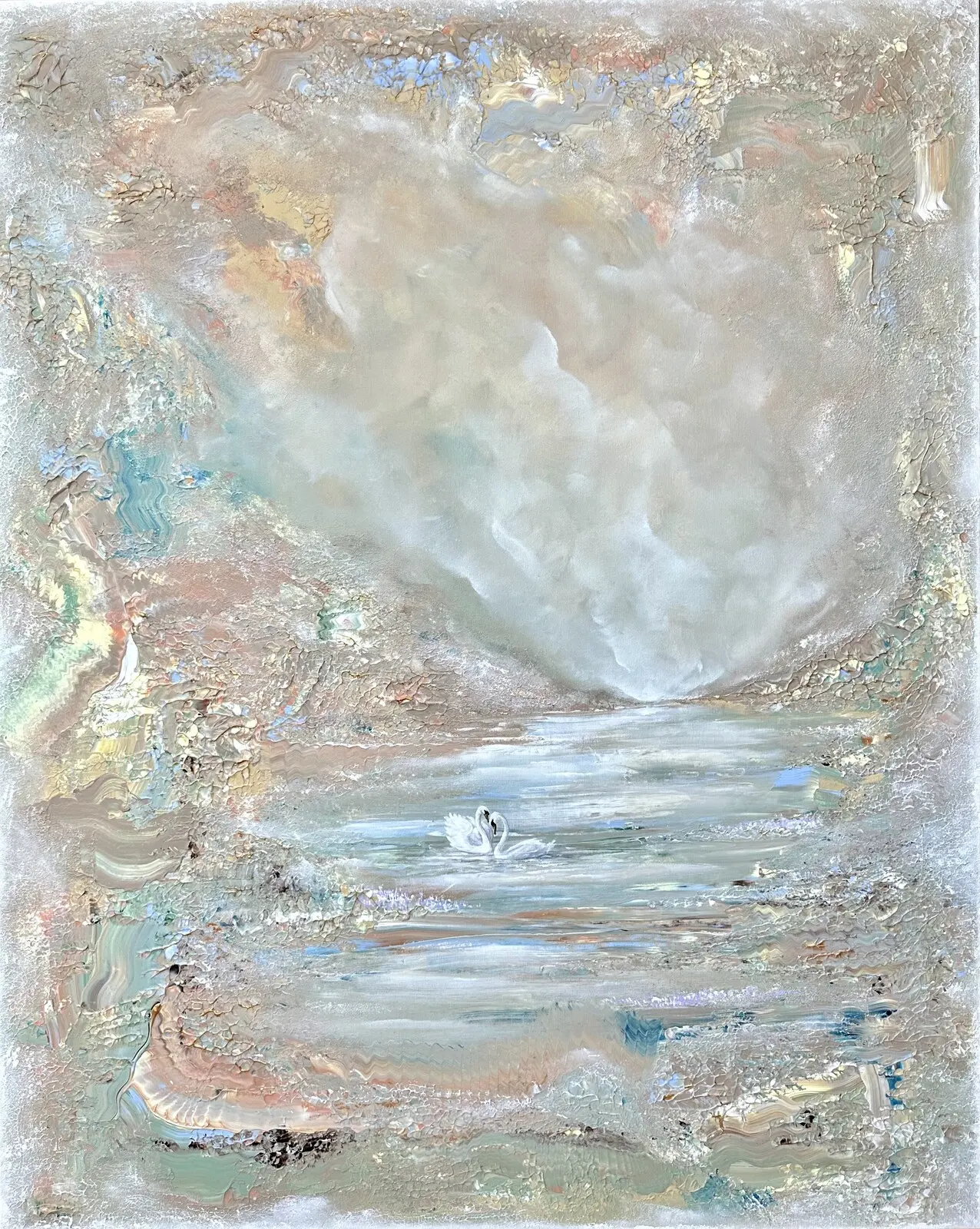 Akrylmålning No. 29 av AO