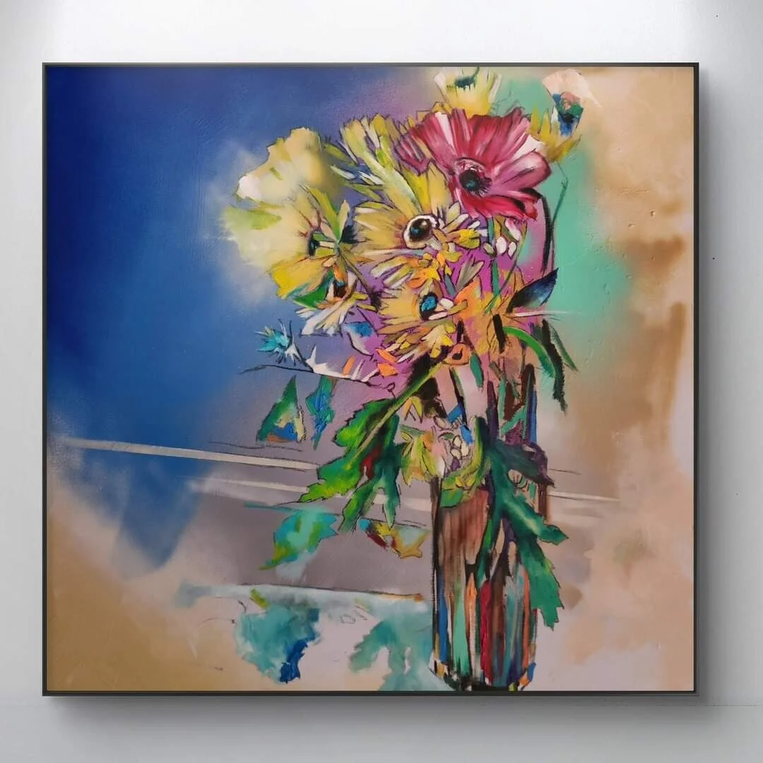 Blommor series av Christopher Williams