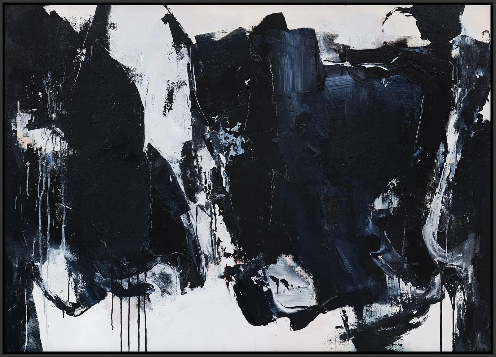 Akrylmålning Abstract No.2441 av Tomas Hammar