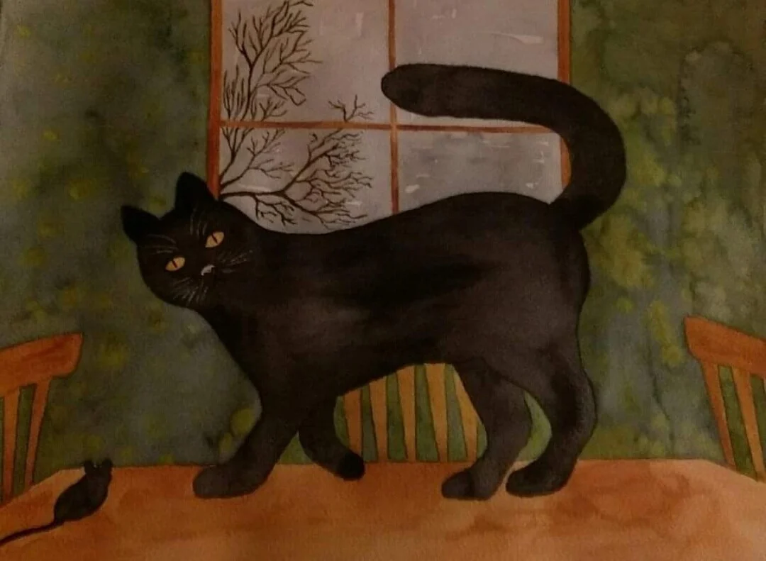 Akvarell av Anette Arkbring