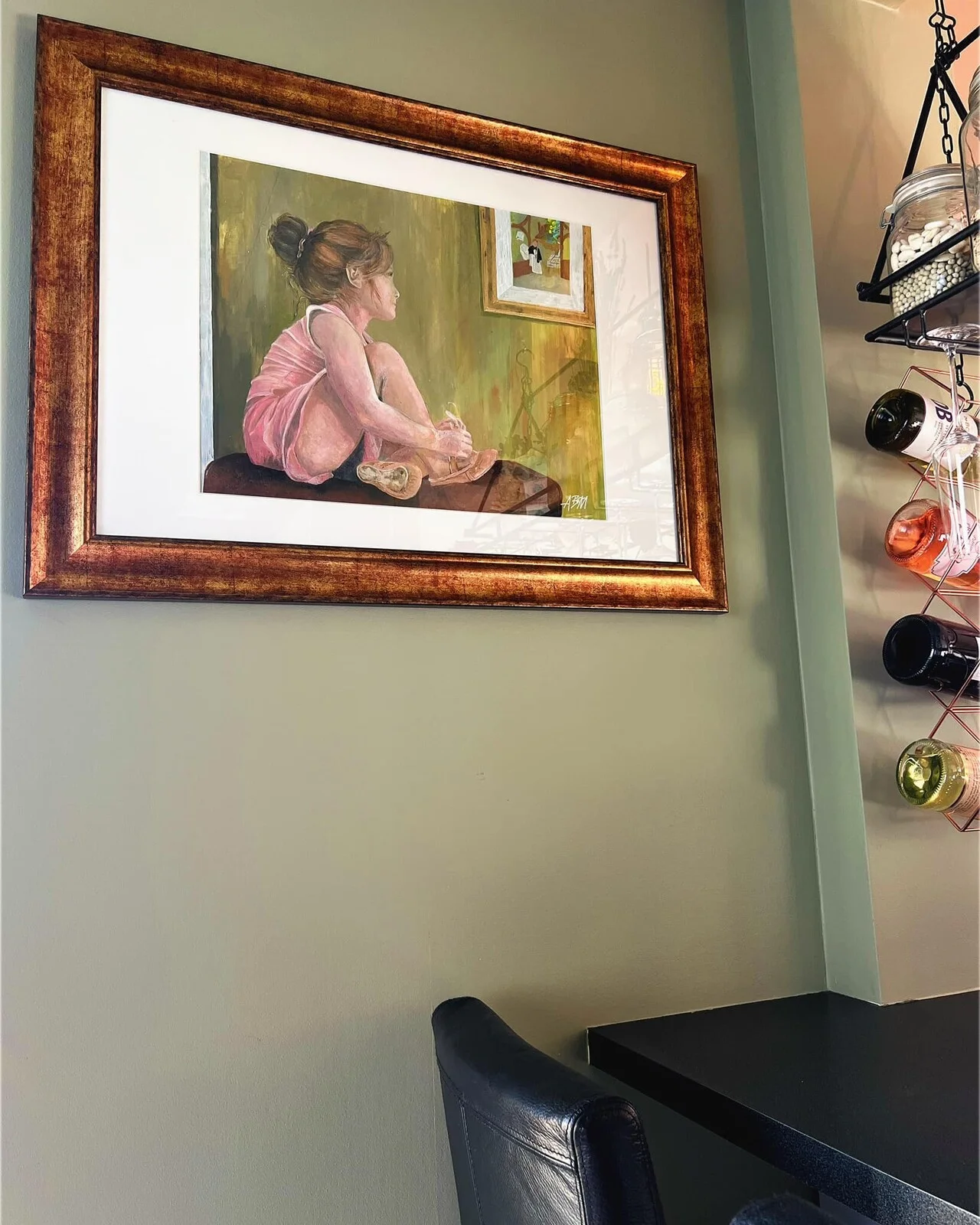 Akrylmålning Tilly av ABM