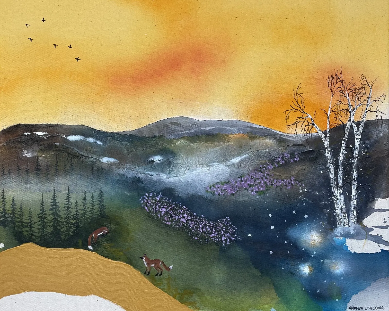 Fjället av Amanda Lindskoug