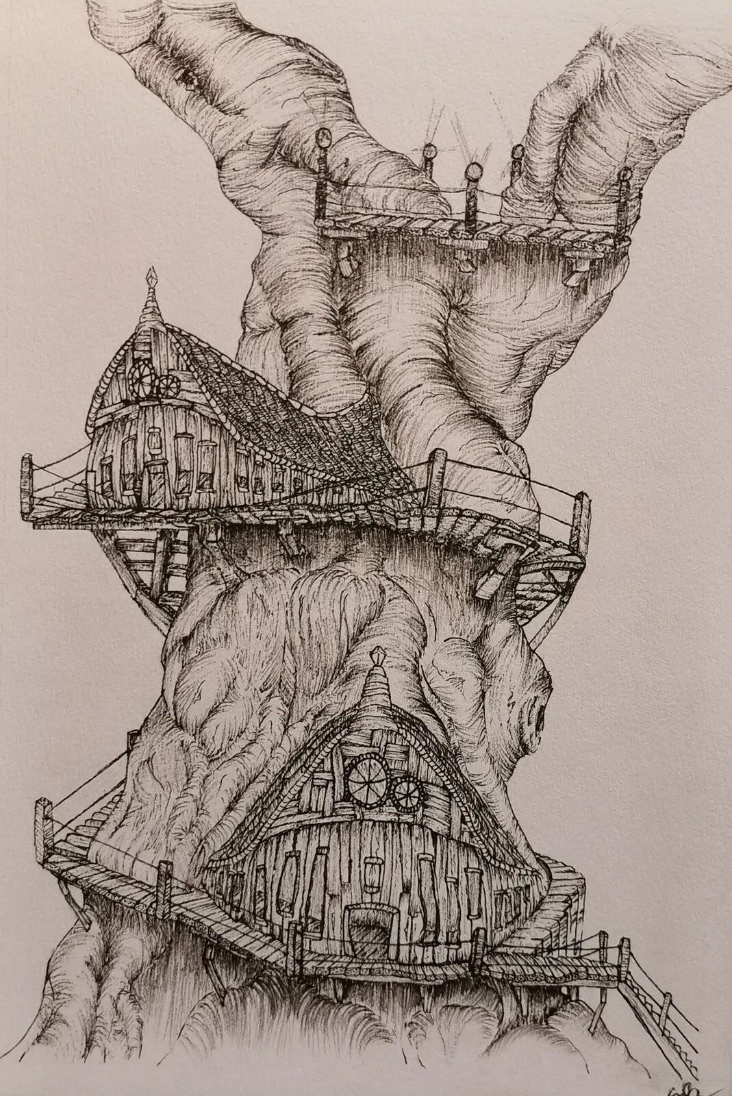 Tree steps to heaven av Sandra Bengtsson
