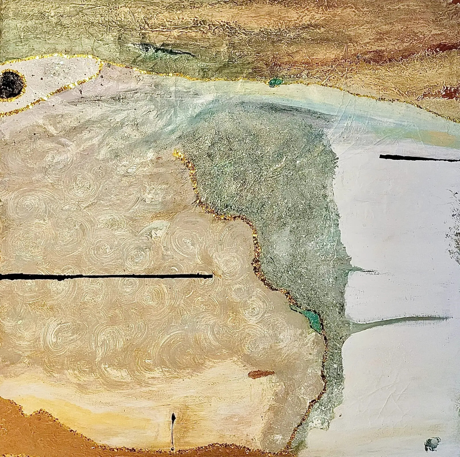 Akrylmålning Översikt av Minette Andersson