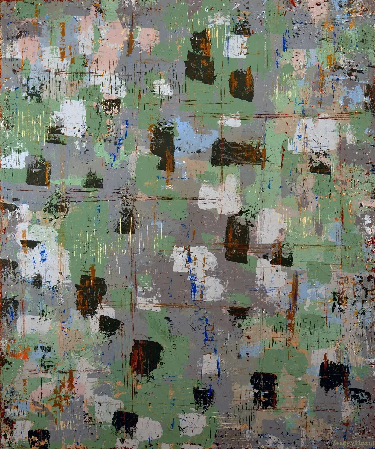 Akrylmålning Chu Chu av Sergei Mazur