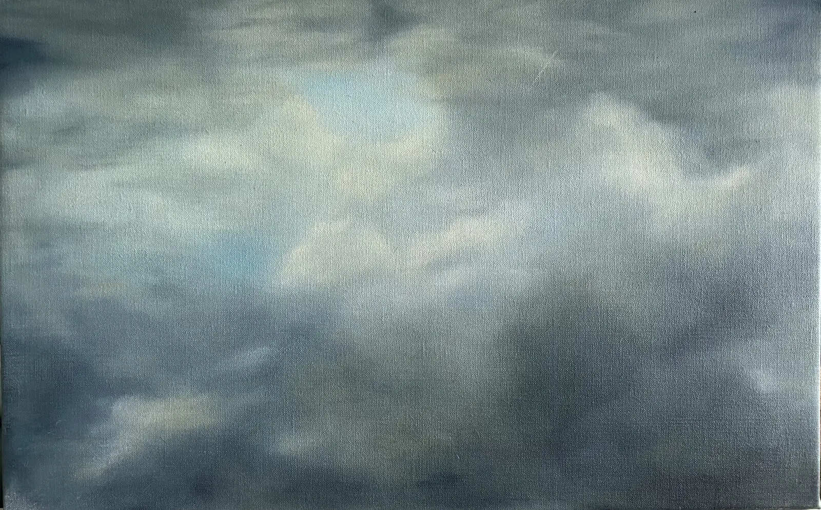 Oljemålning Moln 1 av Charlotta Eker