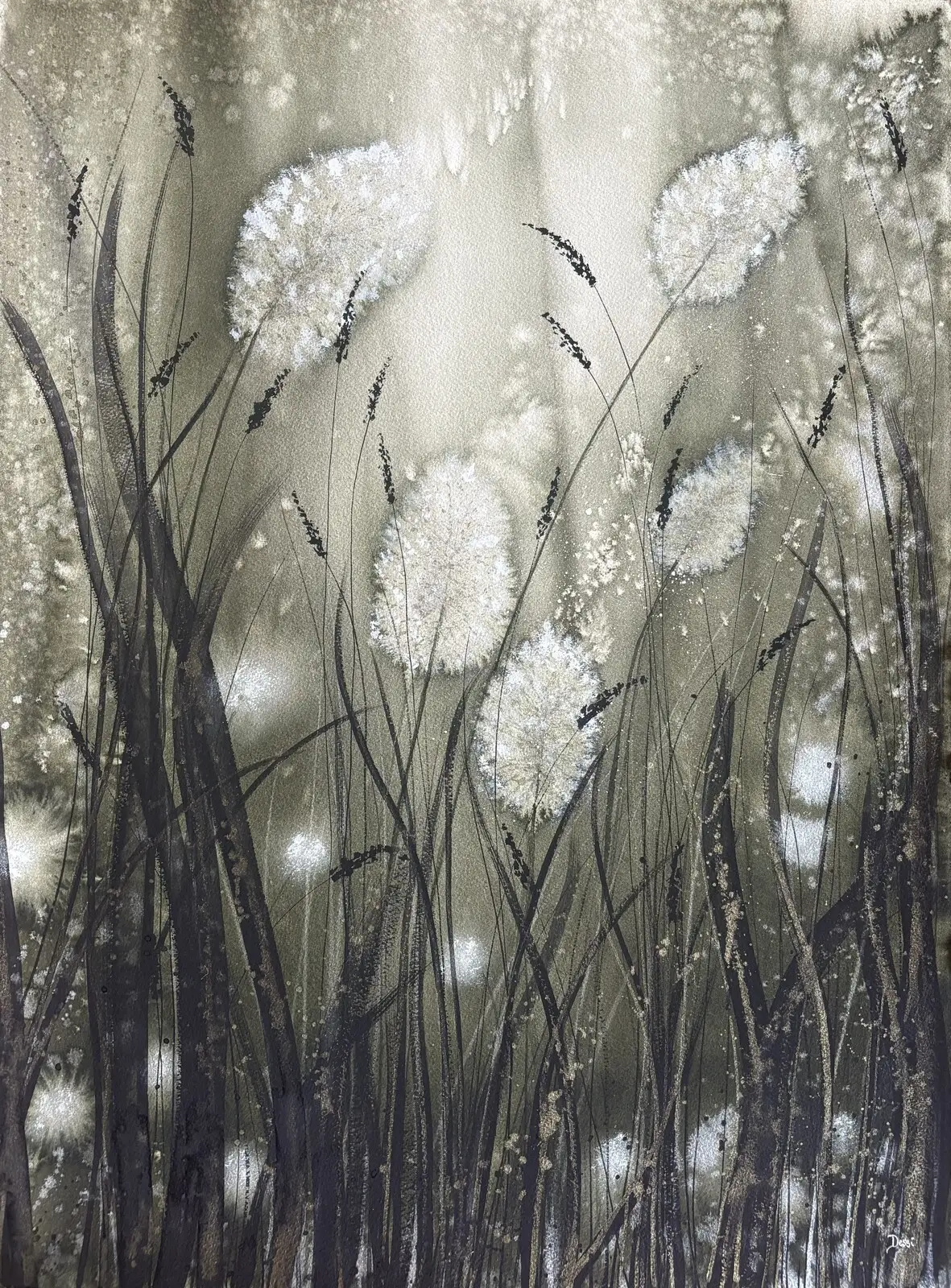 Akvarell Energi av Desirée Rutqvist