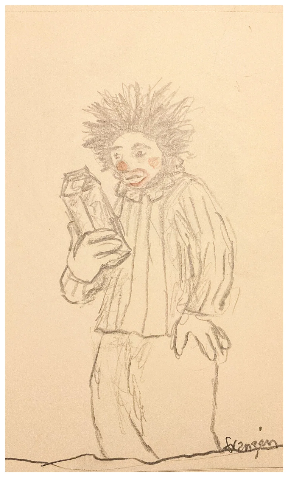 Clown av Åke Franzén