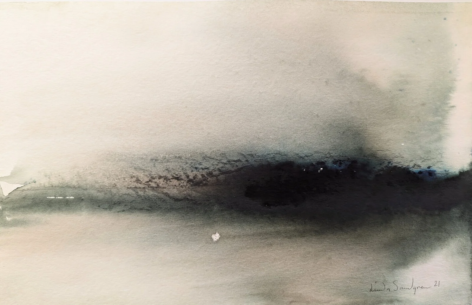 Akvarell Uppvaknande av Linda Sandgren