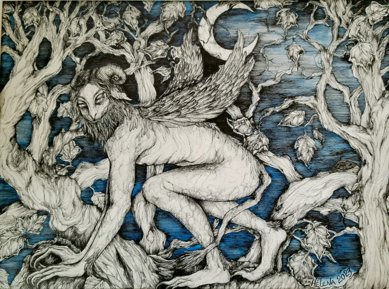 Winged Pan av Helena Ekroth