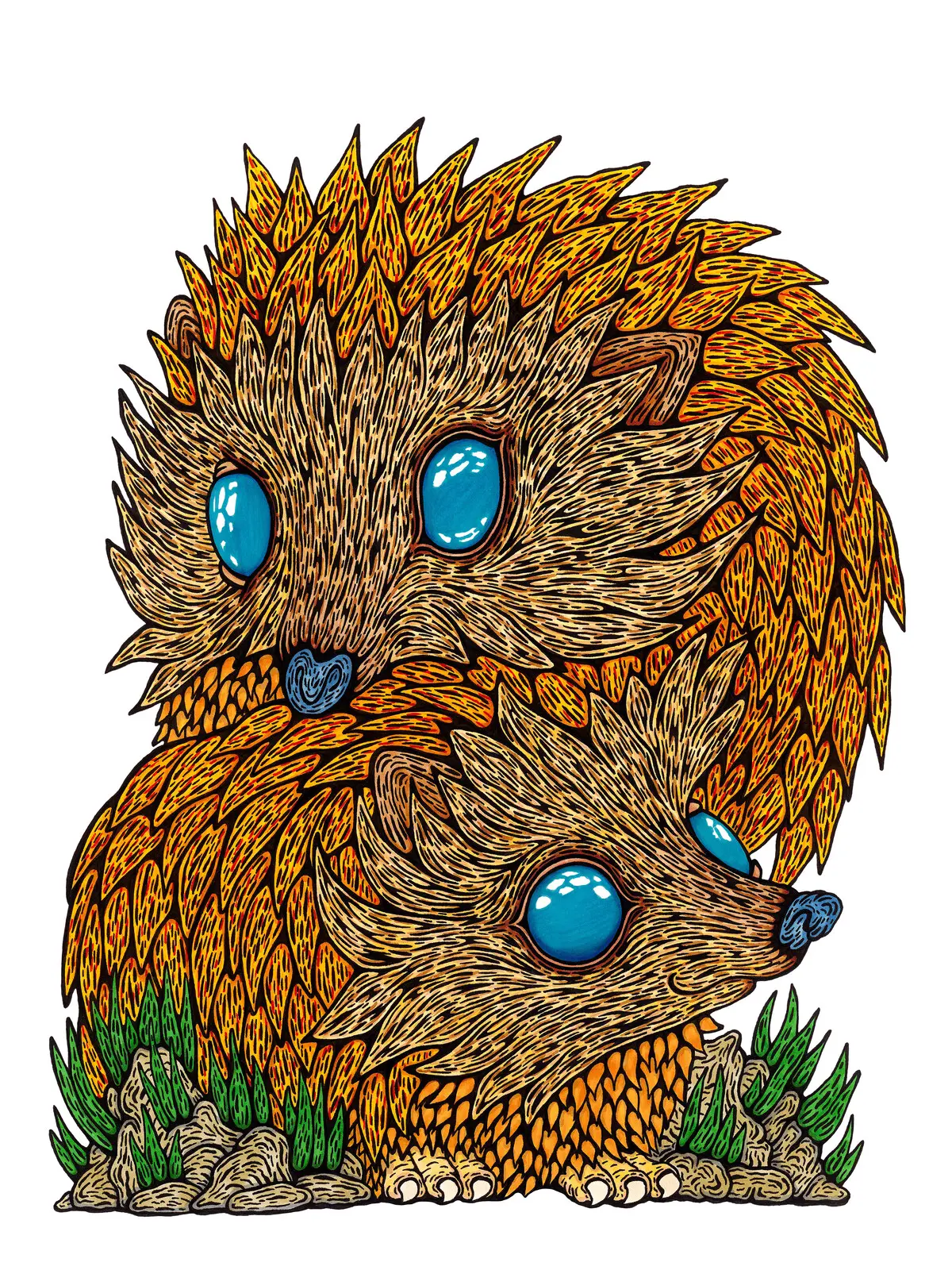 Headhog Buddies av Mikael Boman