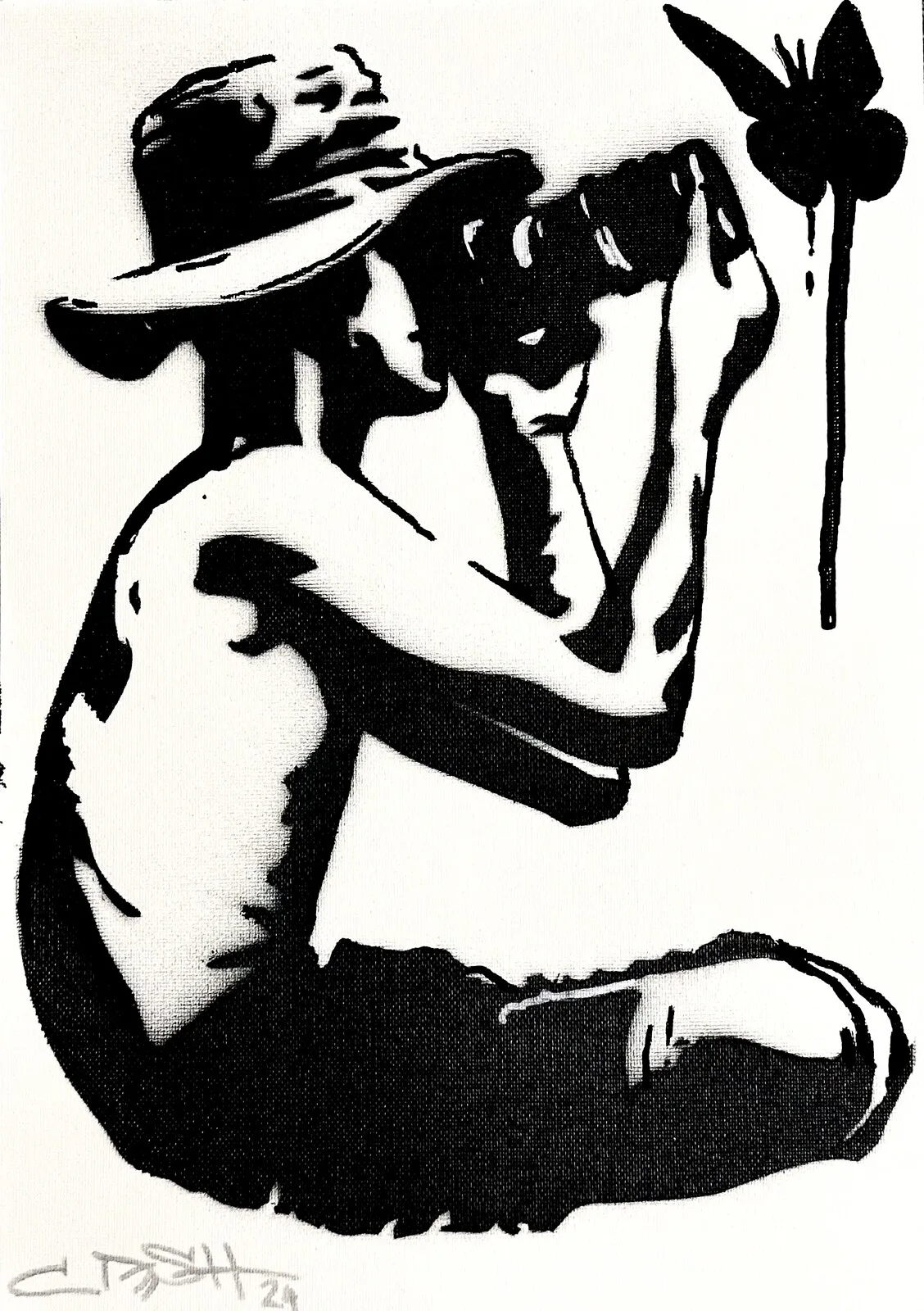 Black butterfly av Cash