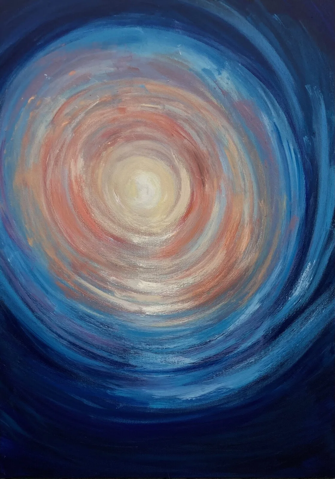 Akrylmålning Into Another World av Alyona Siergieieva - Designfull Art