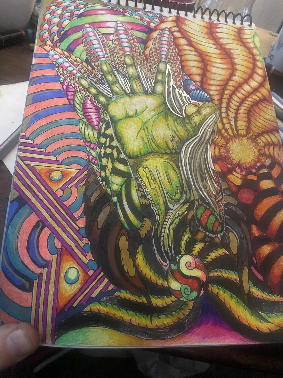 Hand of god av Jimi Morelius