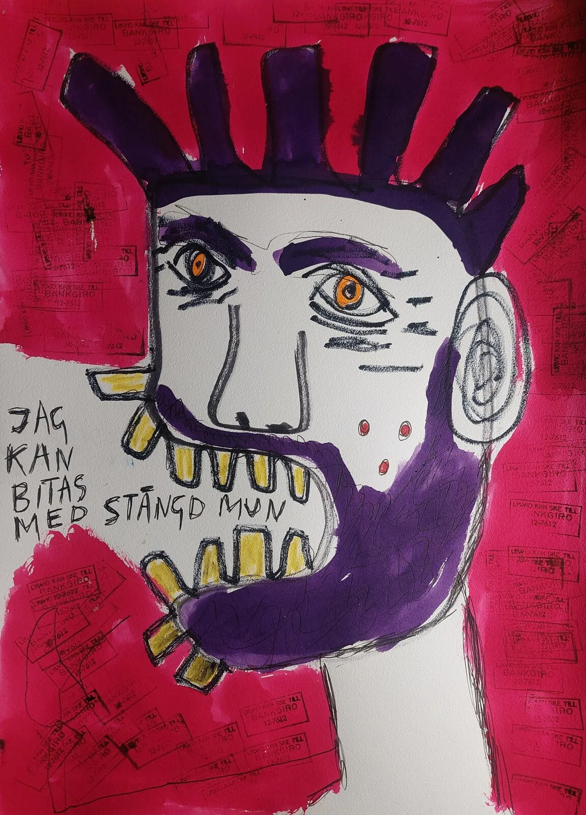 Jag kan bitas med stängd mun. 2024-11-29 av Mikael Jonsson