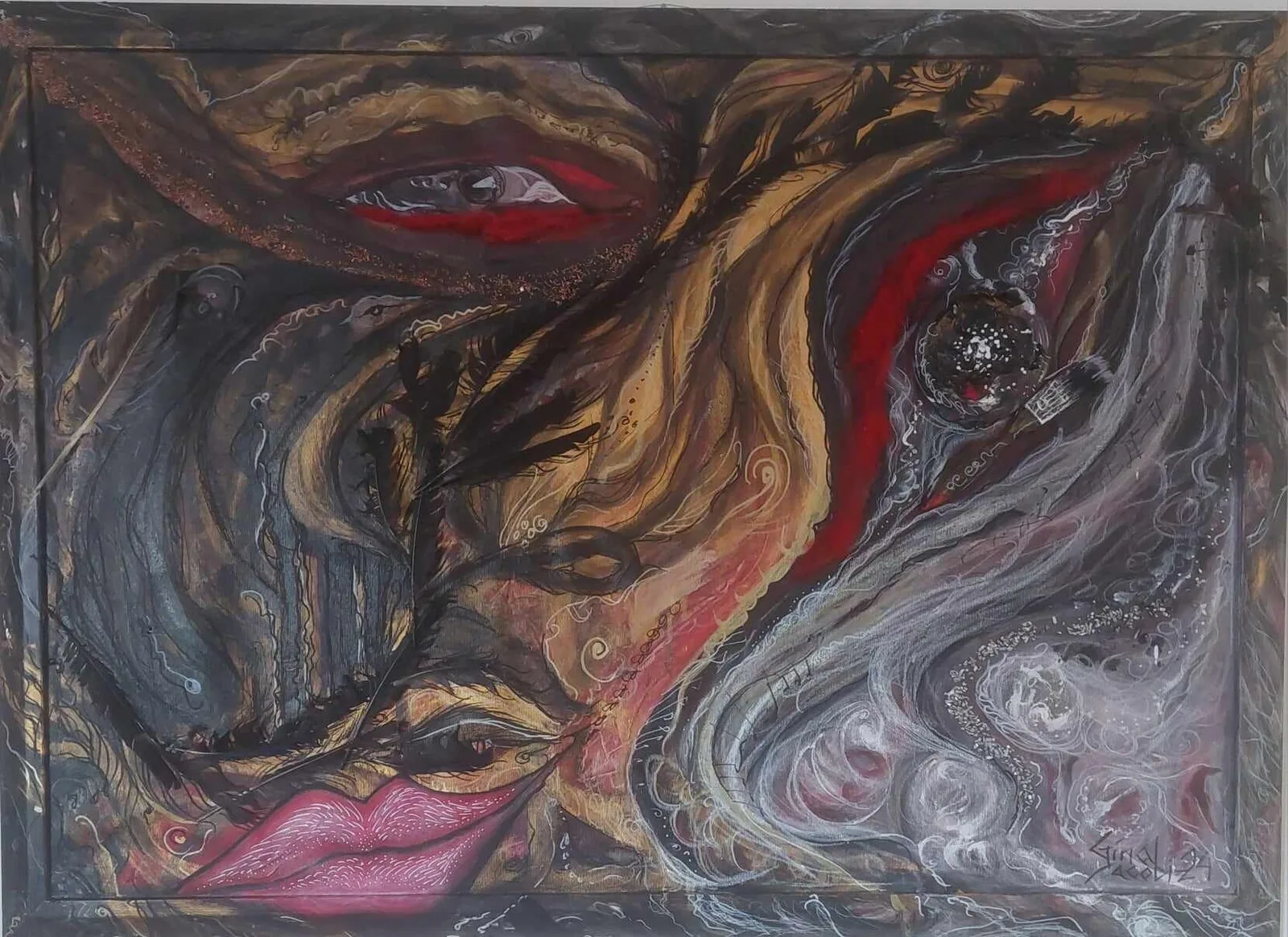 Och allt där emellan... av Gina Jacobi