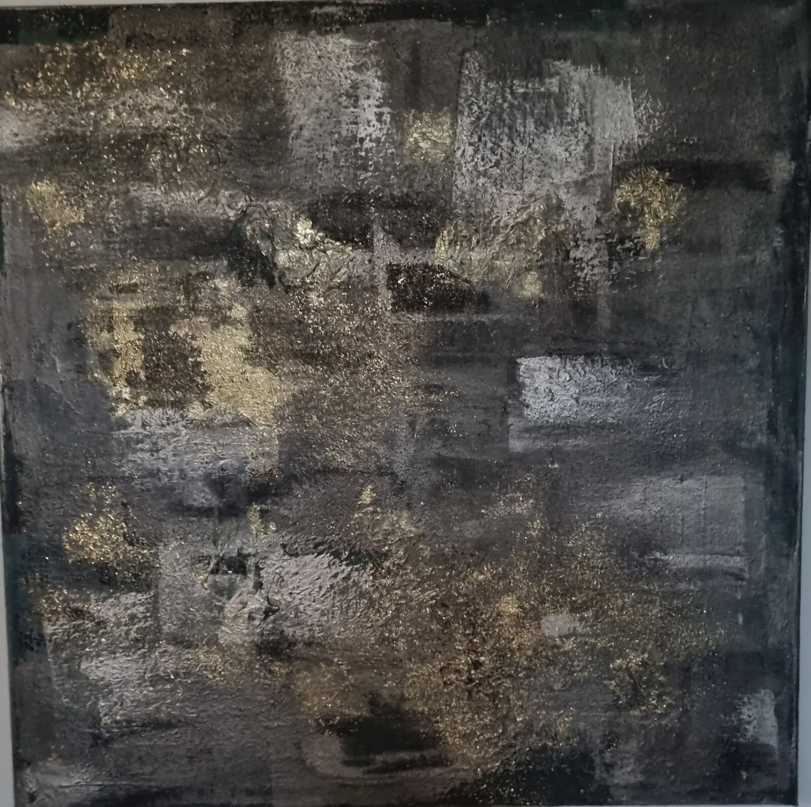 Abstrakt  "Shimmer" av Annsofi Alm