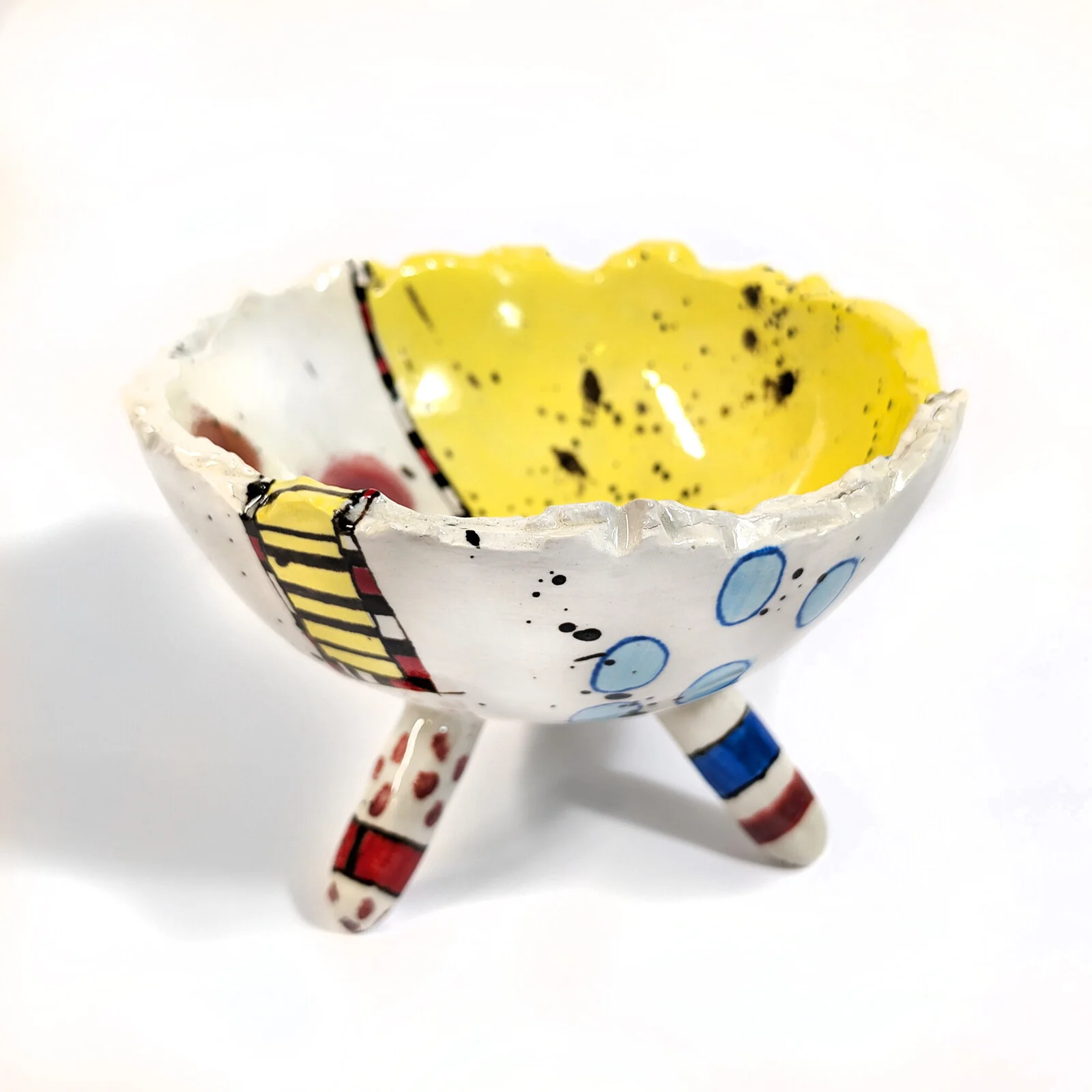 Art skål tre-fot 2 av Helena Henriksdotter