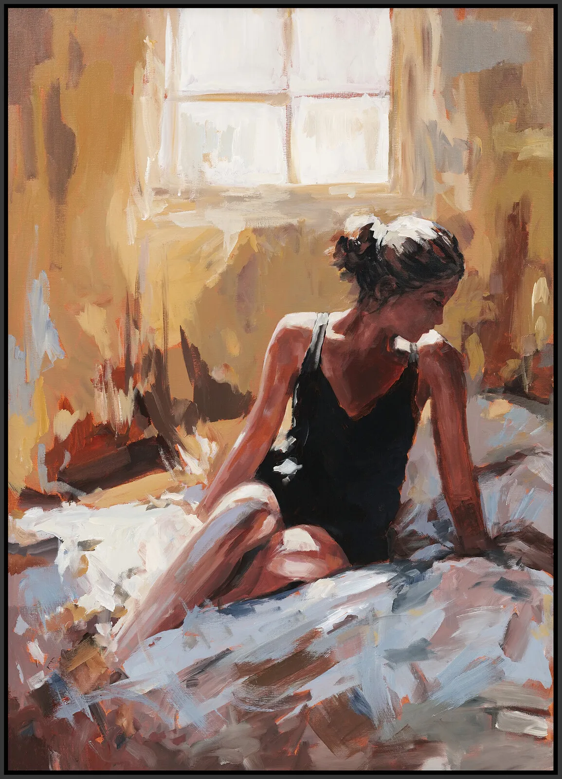 Akrylmålning Zara av Tomas Hammar