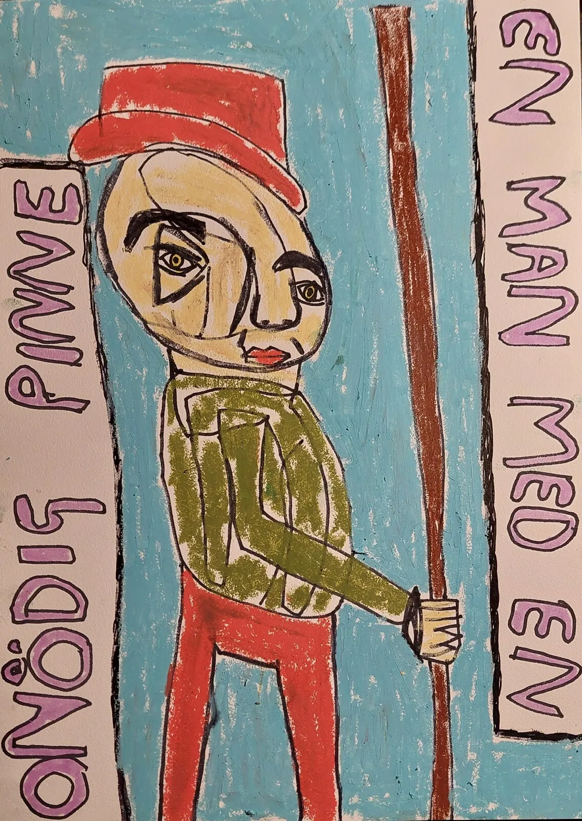 En man med en onödig pinne - 2024-12-12 av Mikael Jonsson