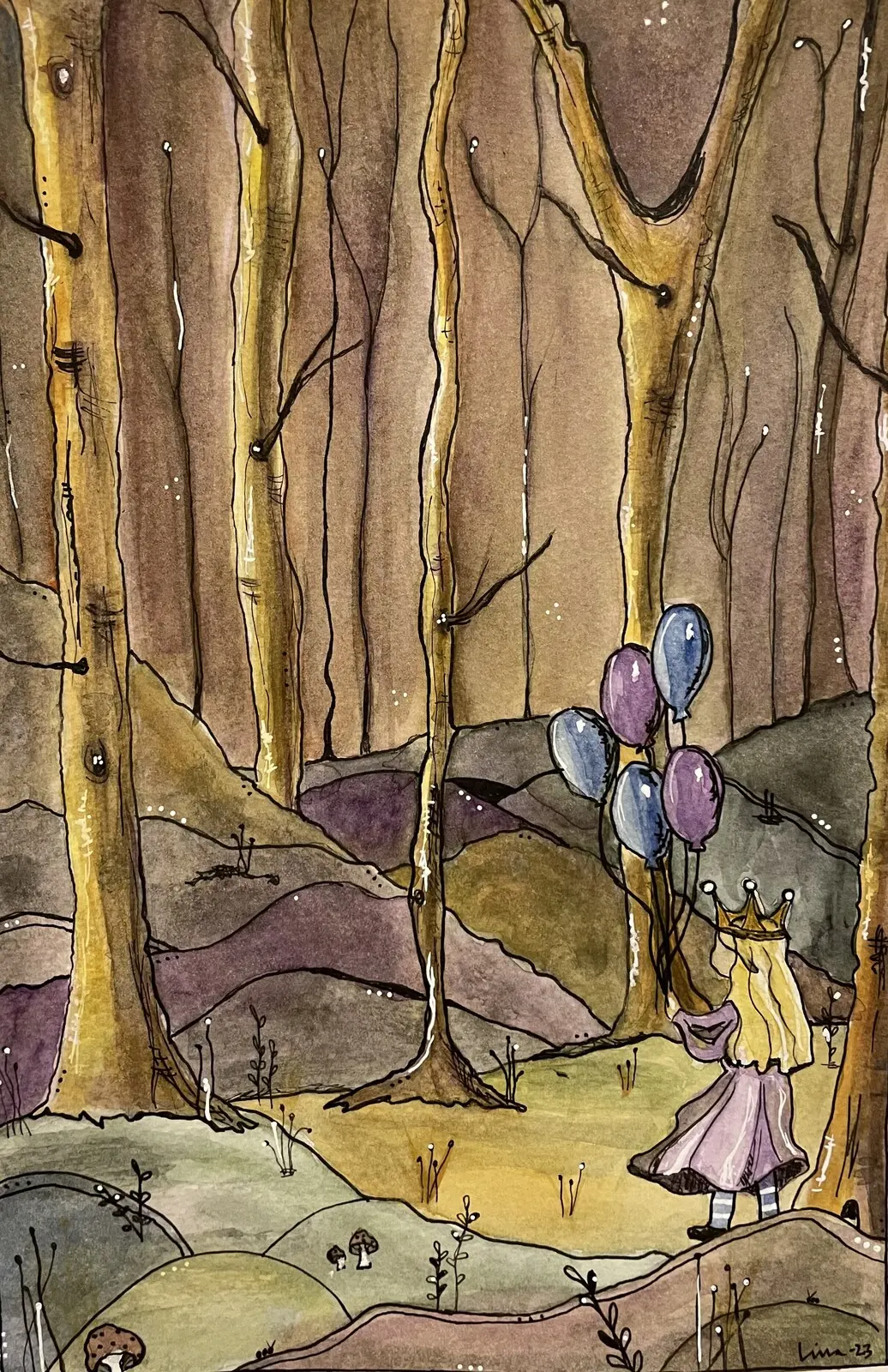 Skogen av Lina Borg