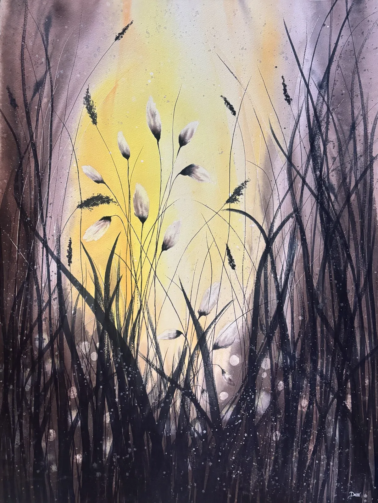 Akvarell av Desirée Rutqvist