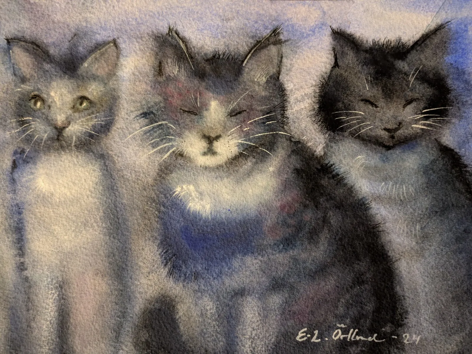 De tre av Eva-Lotta Örtlund