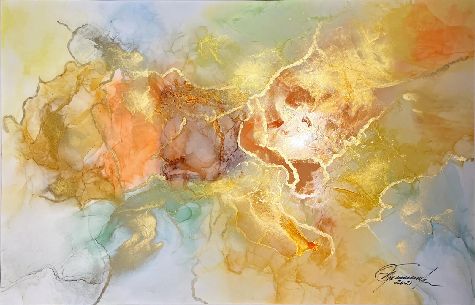 Freepaint Gold Manuela Tranmarker av Art Of Tranmarker