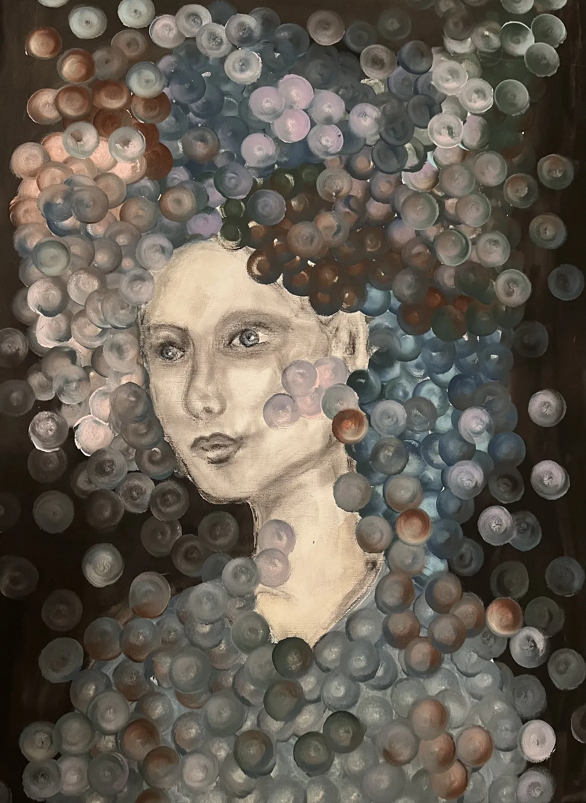 Akrylmålning Klara av Emma Lindström