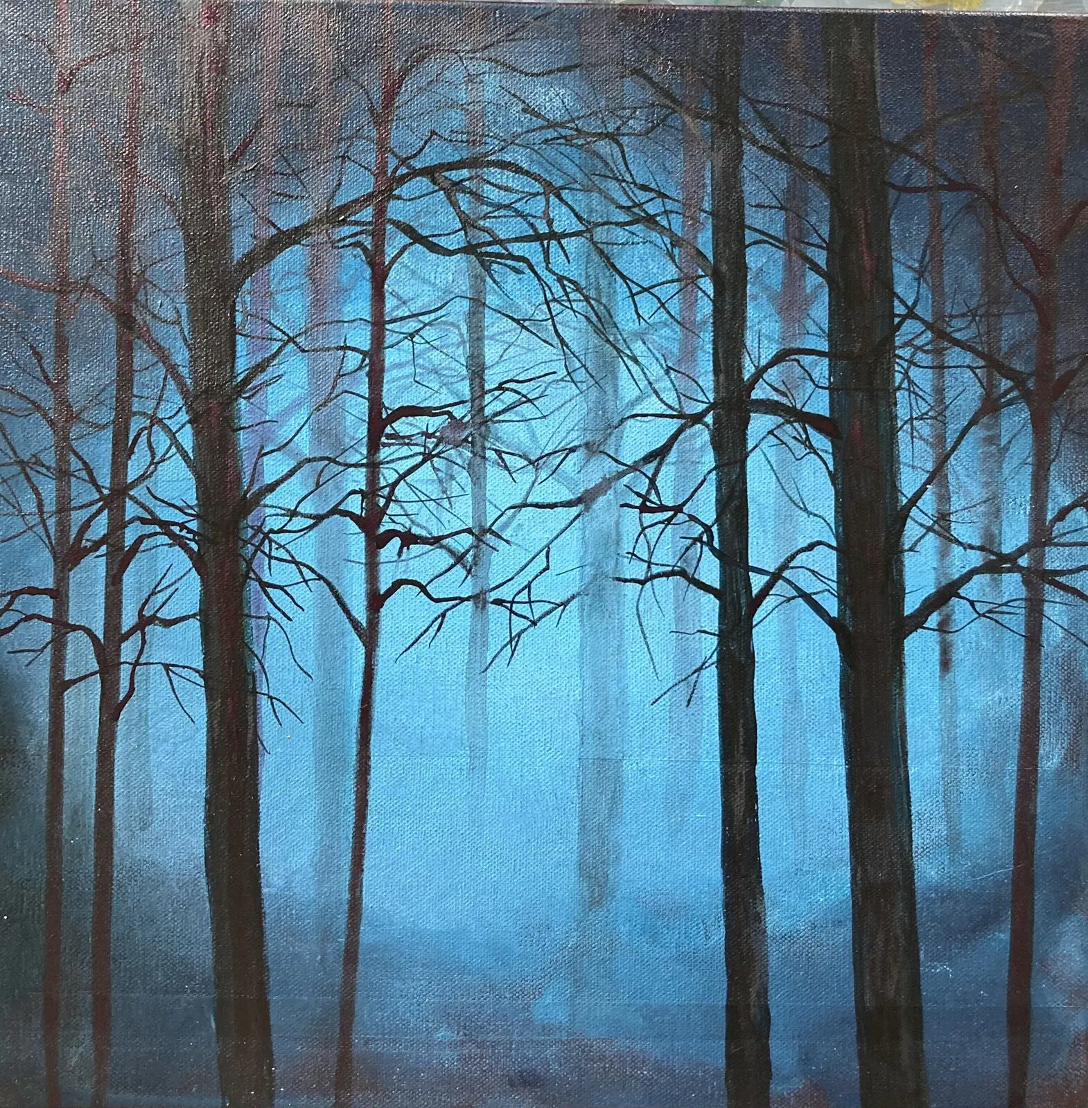 Akrylmålning av Ann Forsberg Jonasson