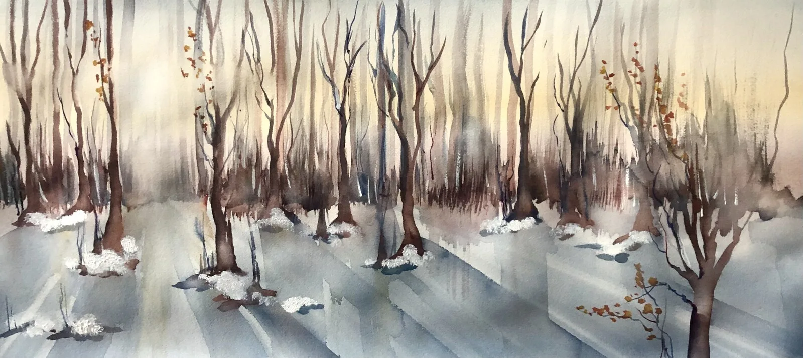 Akvarell Beställningsjobb av Petra Maison