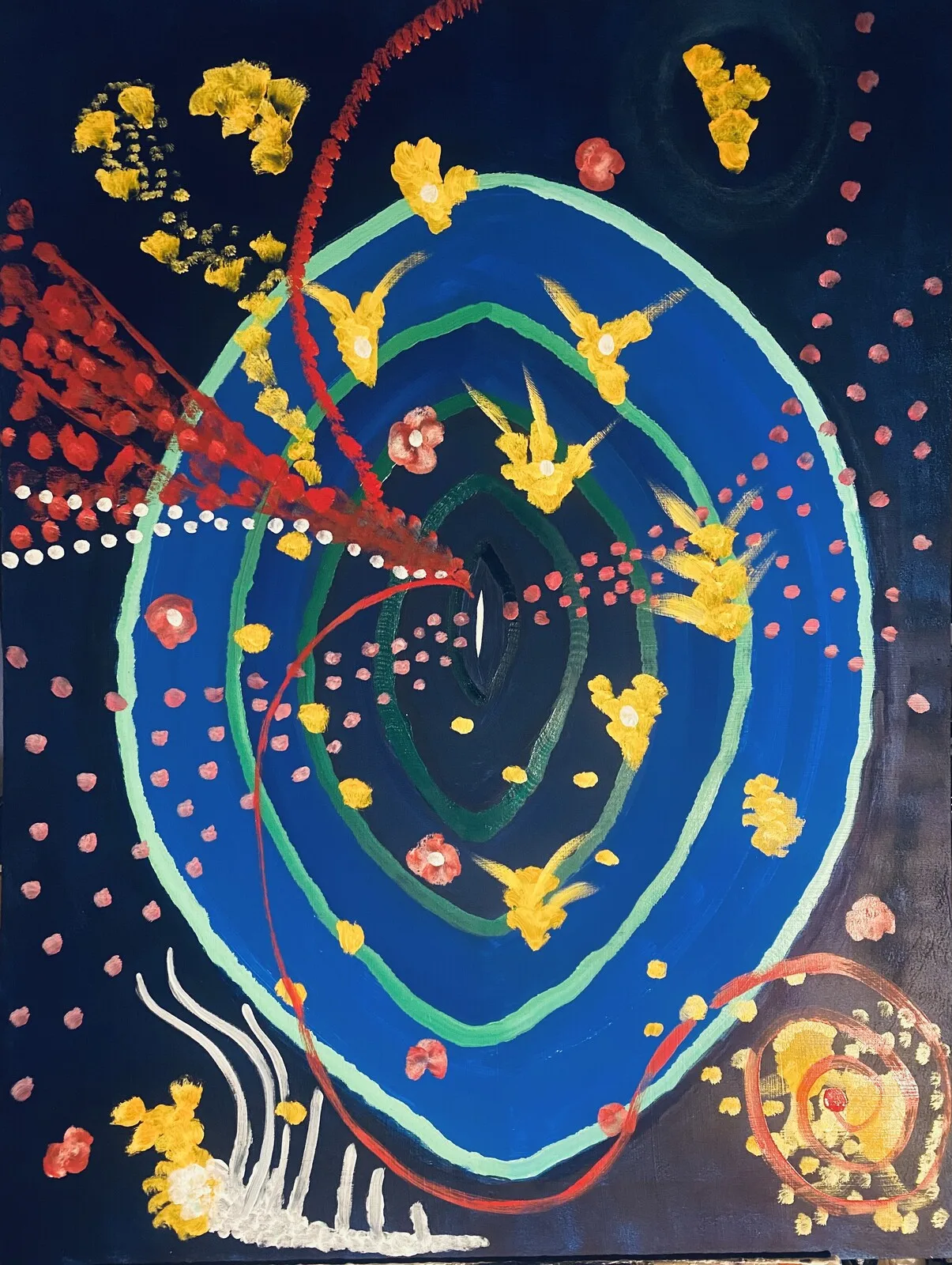 Oljemålning av David Holmer