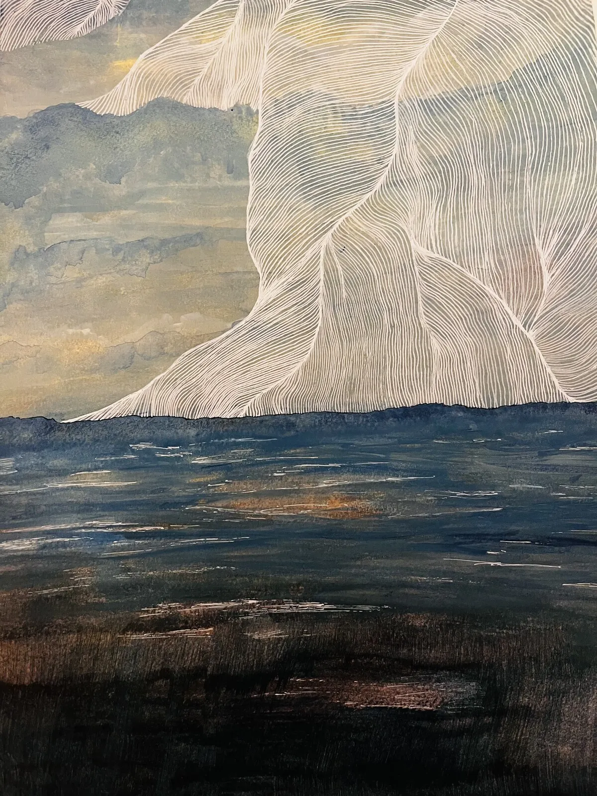 Akvarell — T H E  C O V E N A N T O F W A T E R — av Anna Winberg