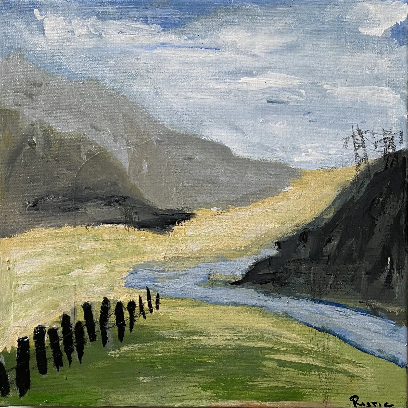 A moment of stillness av Anđela Ristic (AngelaArt)