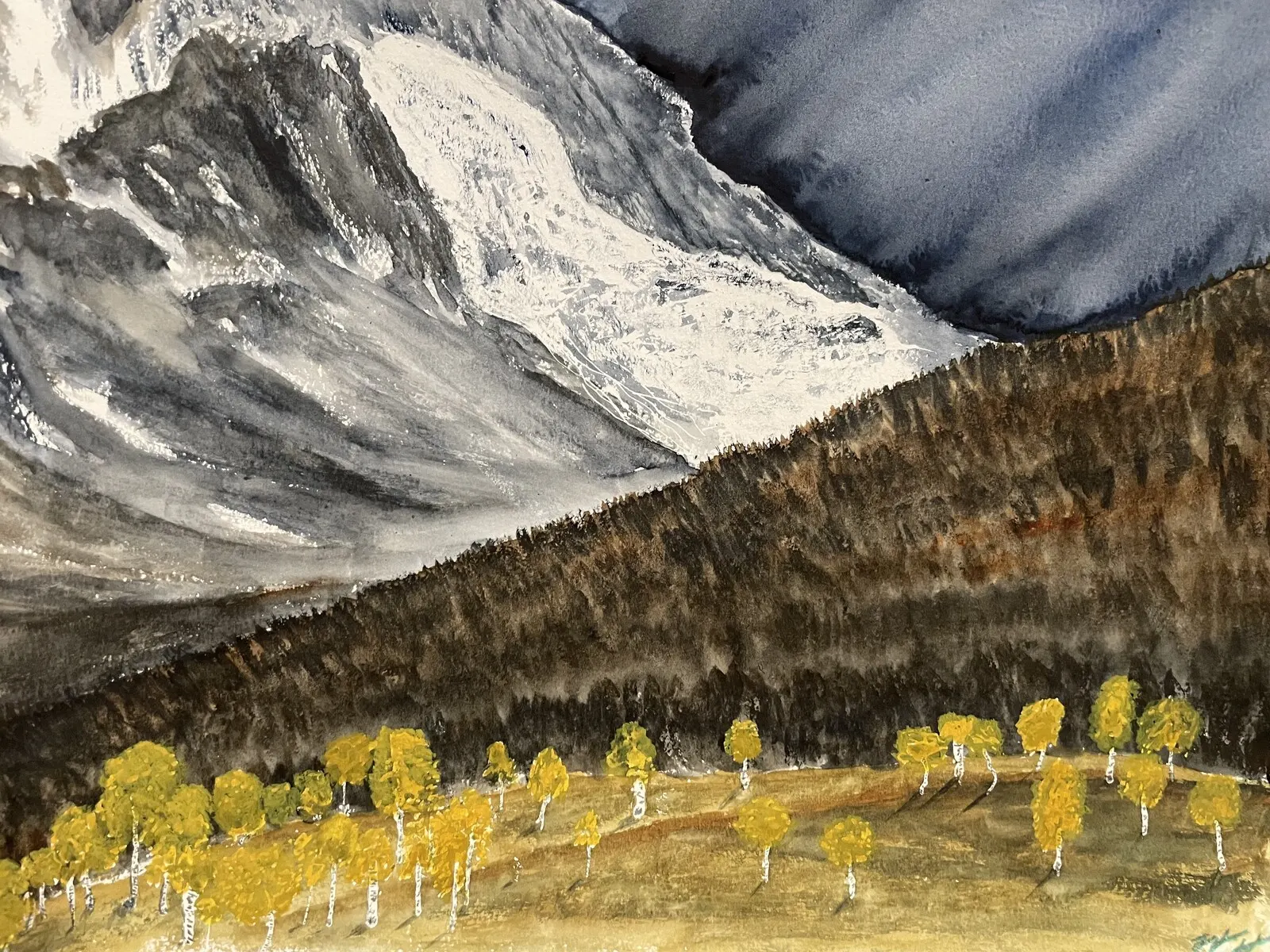 Akvarell av Jonathan Lilja