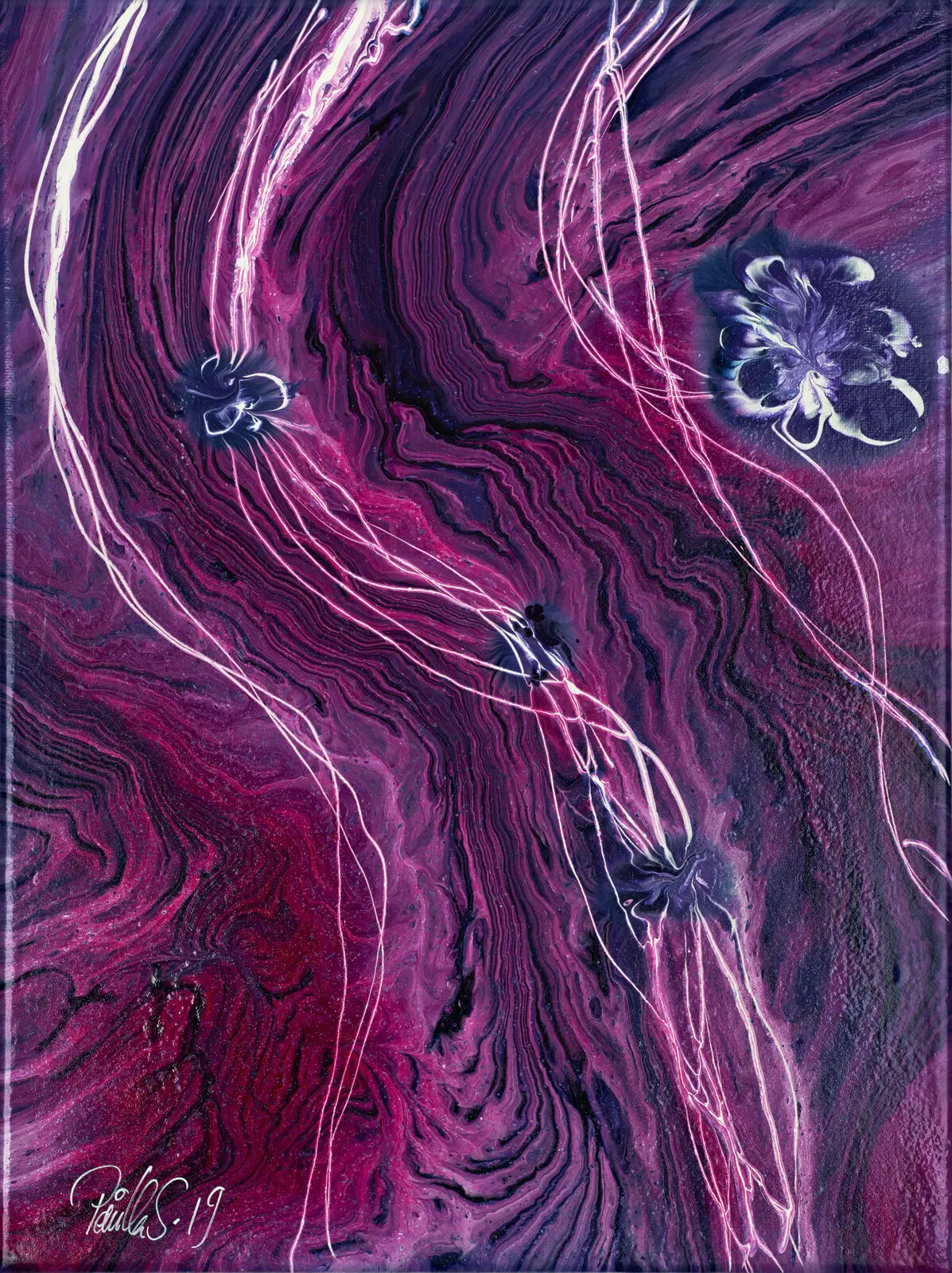 Akrylmålning 199 av Pernilla Söder