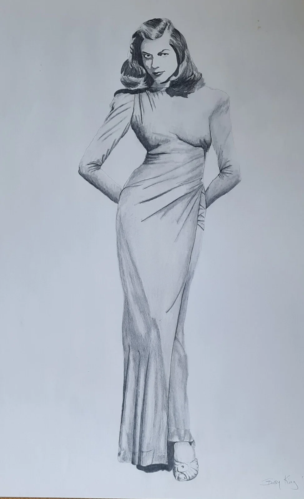 Lauren Bacall av Barry W King och Elisabeth Lindberg