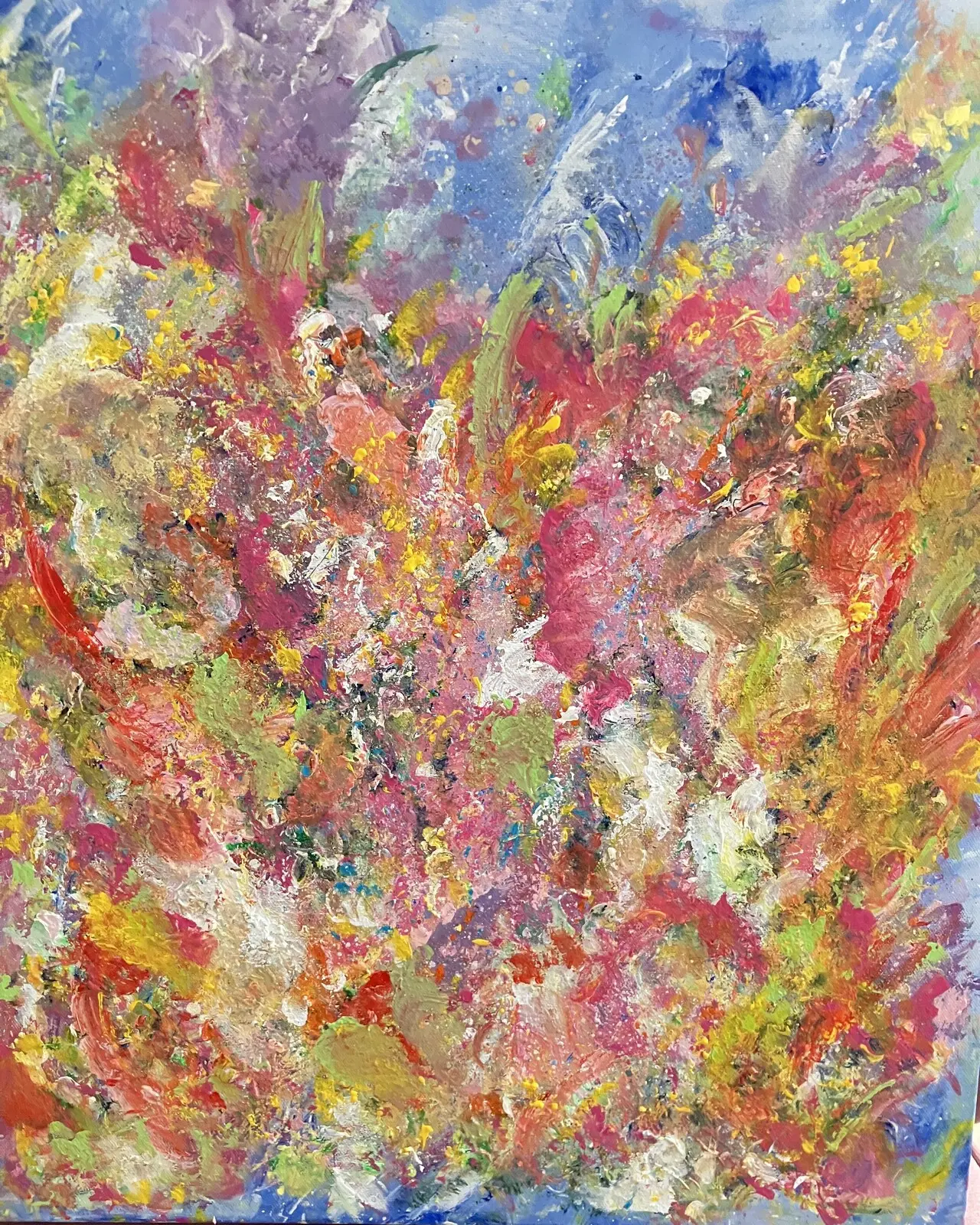 Akrylmålning Glöd av Anitas Art/Anita Nyberg