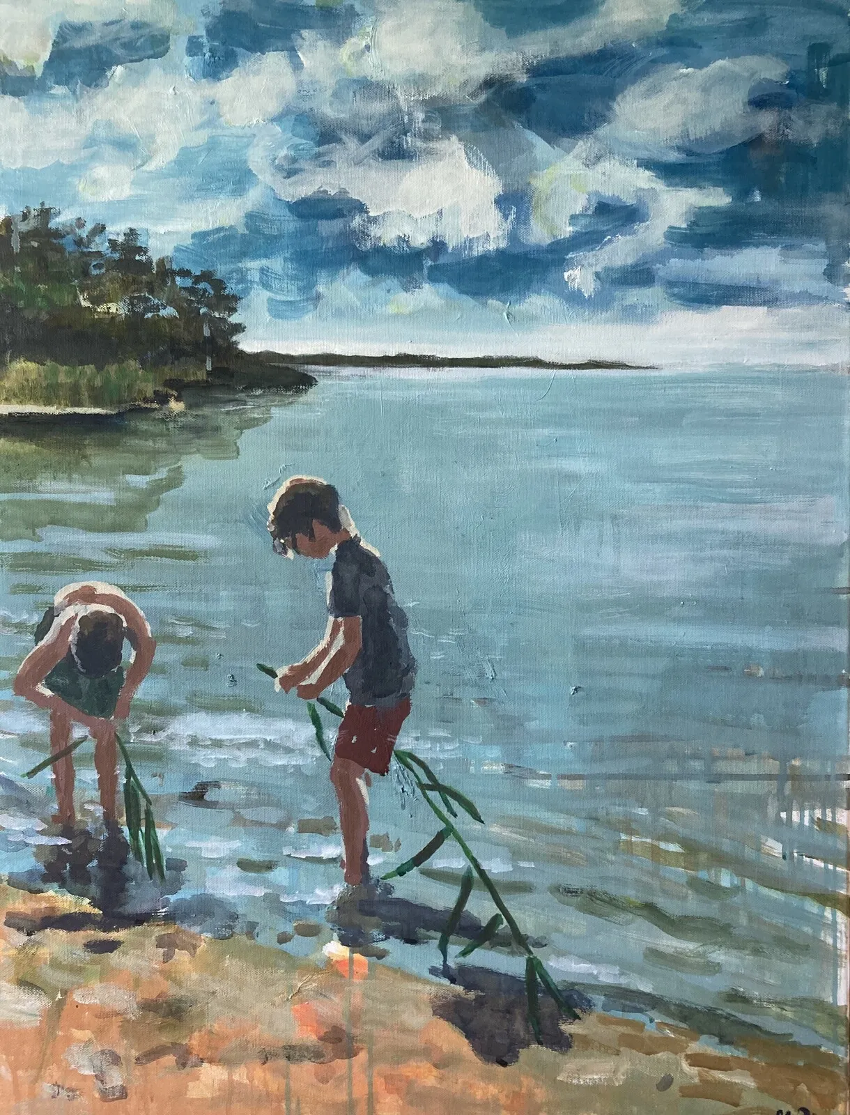 Vassbåtsbygge av Eleonor Ryding