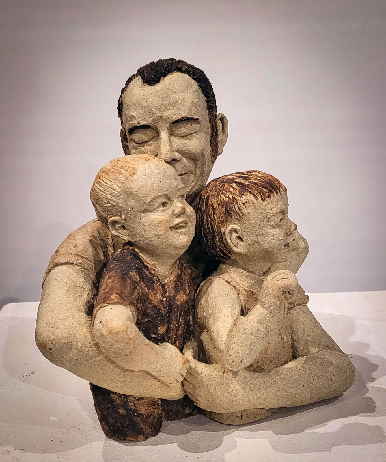 Skulptur Family av Annika Rehn