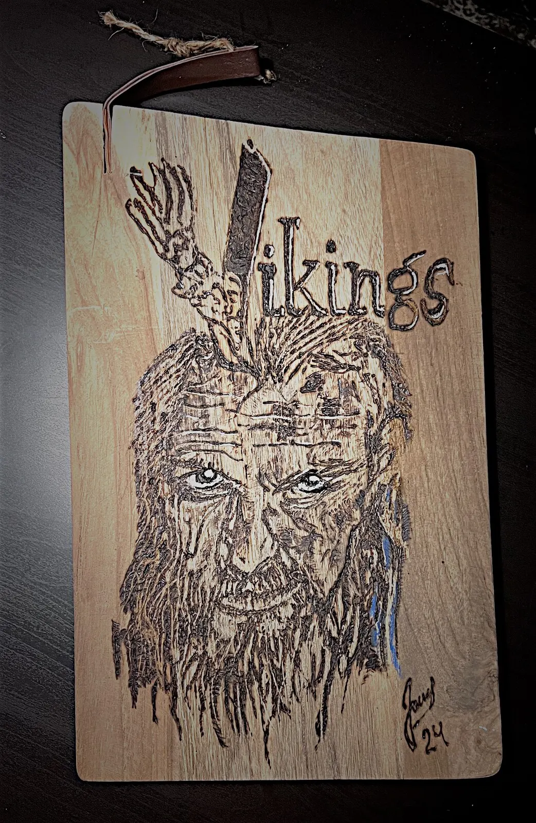 Skulptur Vikings av Jonas Kihlman