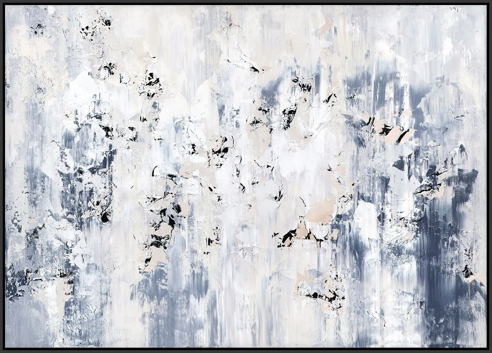 Akrylmålning Abstract No.2501 av Tomas Hammar