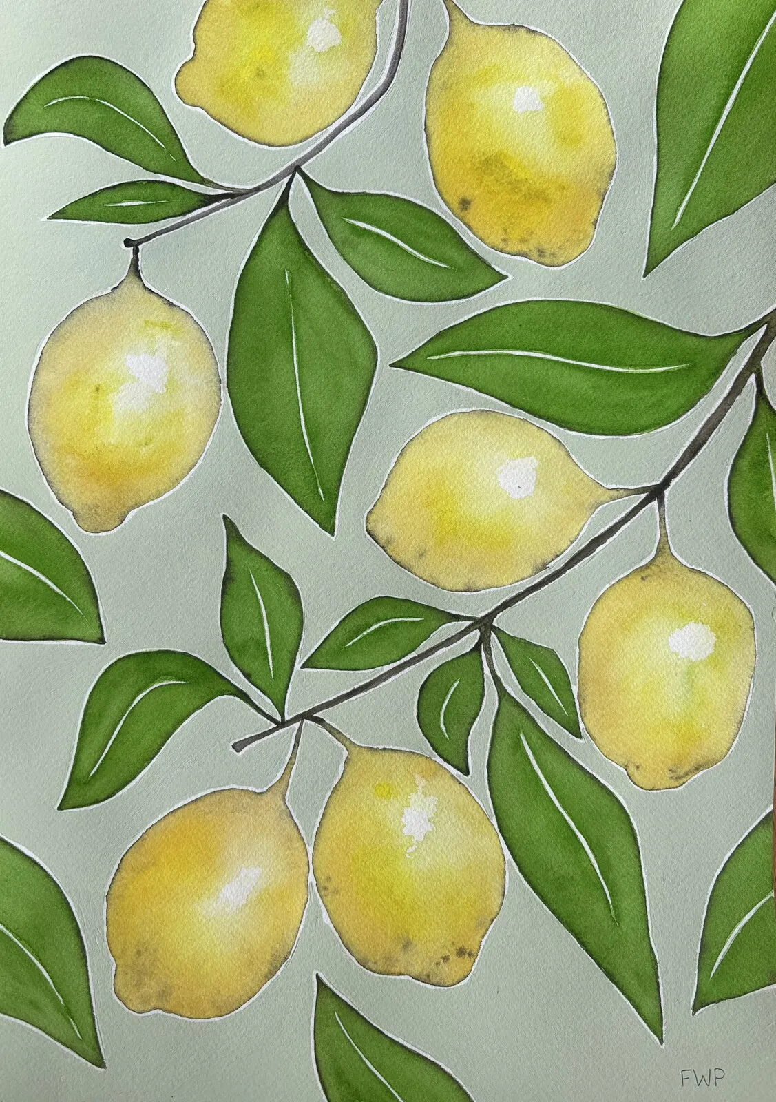 JUST ANOTHER LEMON TREE No.2508 av Frida Westlund Prändel