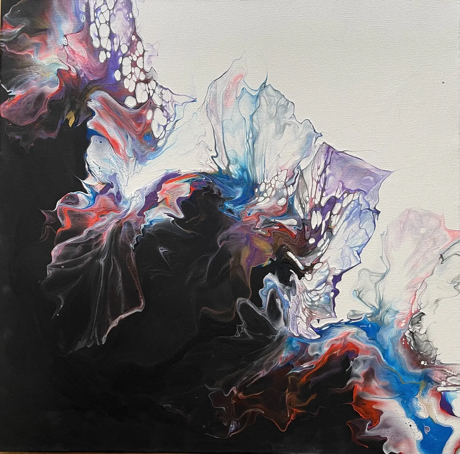 Akrylmålning av Margareta Stark